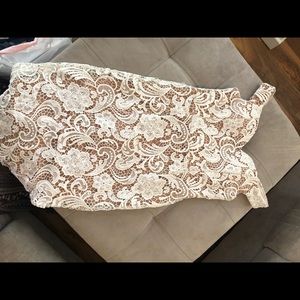 White Lace Dress